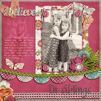 I believe in siblings