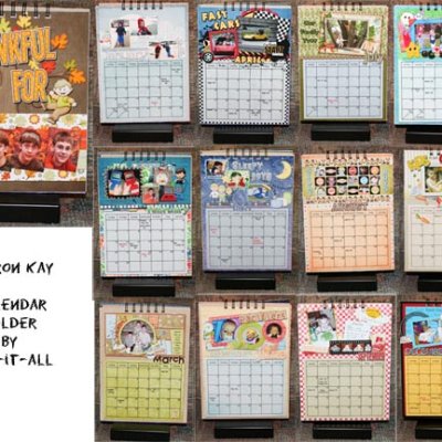 Calendar - 3D desk calendar