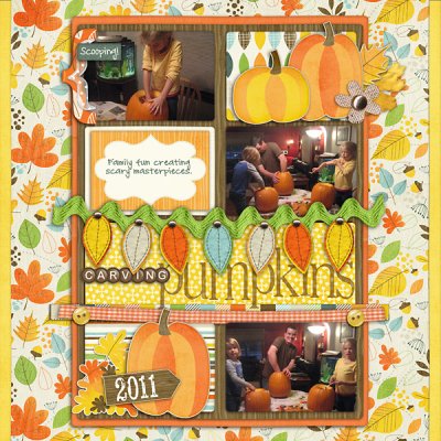 Carving Pumpkins - 2011