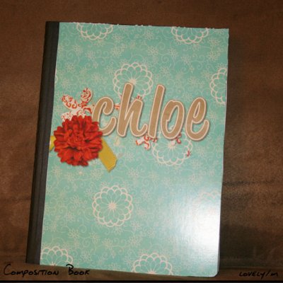 Composition Book - Chloe
