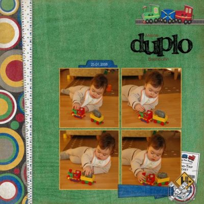 My duplo train