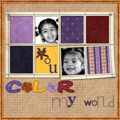 You Color my world