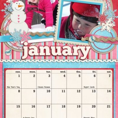 January Calendar