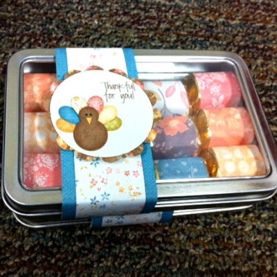 Thankful for you treat tin