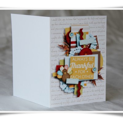 thanks card