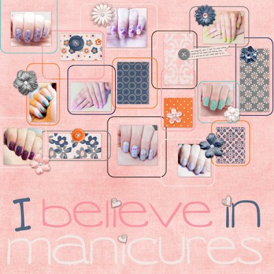 I believe in manicures