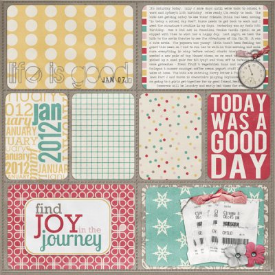 Project Life:  January 7, 2012