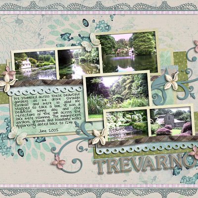 TREVARNO GARDENS, CORNWALL
