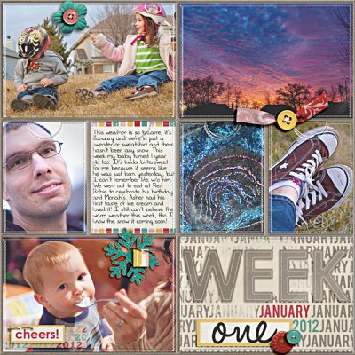 Project Life - Week 1 - Left