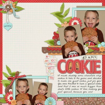 Giant cookie