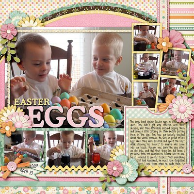 Dying Easter Eggs