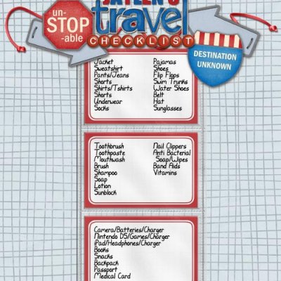 Travel Checklist