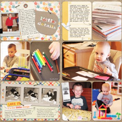 2012 Project Life WEEK #4 Full Spread