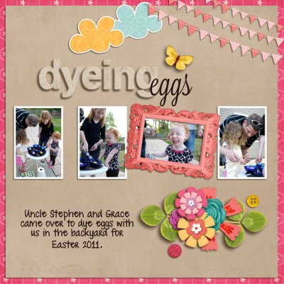 Dyeing Eggs - 2011 (Challenge # 39)