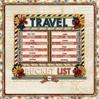 Travel Bucket List