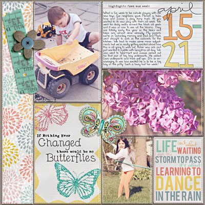 Project Life - Week 16 - Left