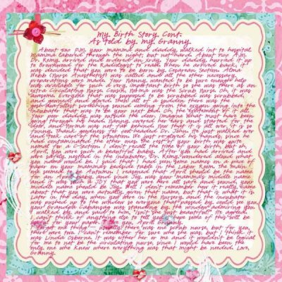 Birth Story by Granny