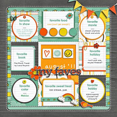 August '11 Faves