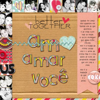 amo amar voce!