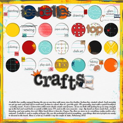 Isabelle's Fave Crafts