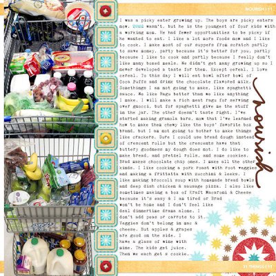 31 Things - nourish