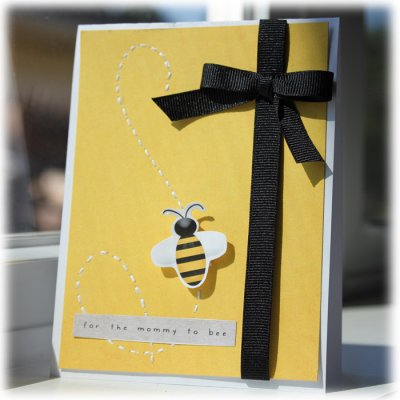 Mommy to Bee Card {hybrid}