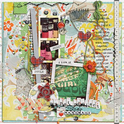 handmade clutter