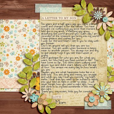 Letter to my Son