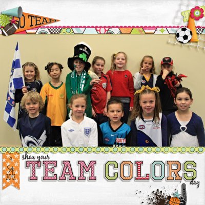 team colors day
