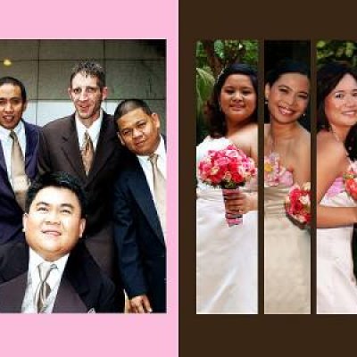 My DIY Wedding Album using 2 Pager Templates by Penny Springman