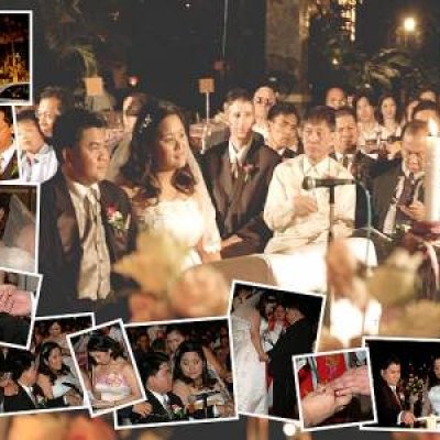 My DIY Wedding Album using 2 Pager Templates by Penny Springman