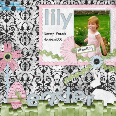 Lily:Easter 2006