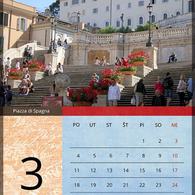 Calendar Roma 2013 :: March