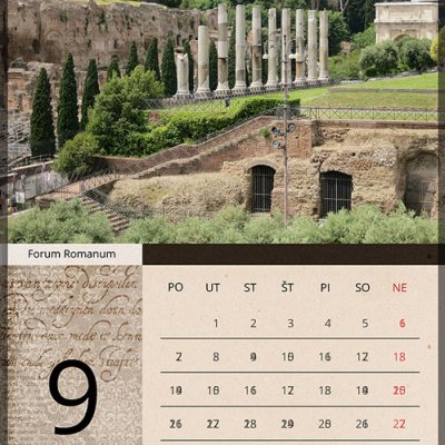 Calendar Roma 2013 :: September