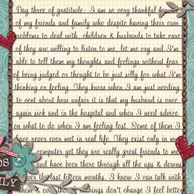 Day 3 of Gratitude