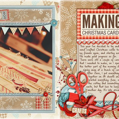 Making Christmas Cards (DD)