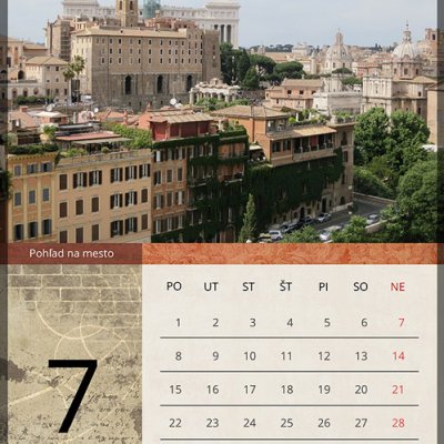 Calendar Roma 2013 :: July