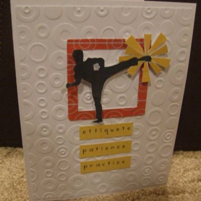 Card - Ettiquete, Patience, Practice