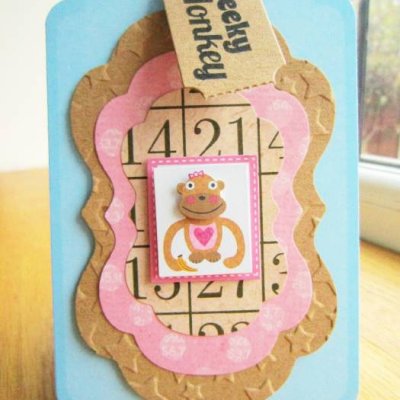 Cheeky Monkey Tag