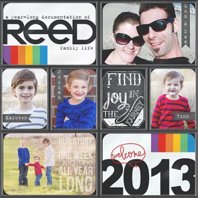 Project Life 2013: Cover