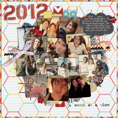 2012 - A Month At A Time