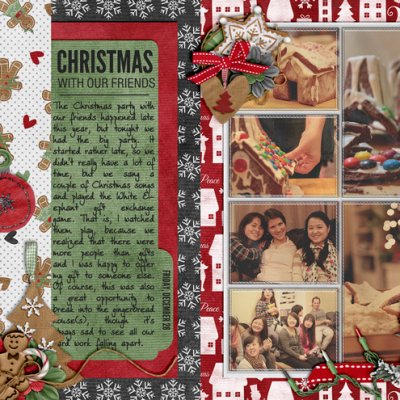 Christmas with Our Friends (December Daily)