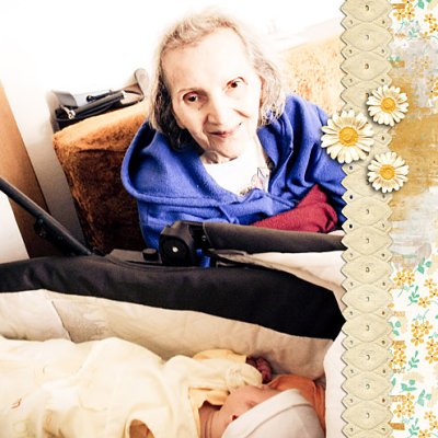 First and last time with great-grandmother