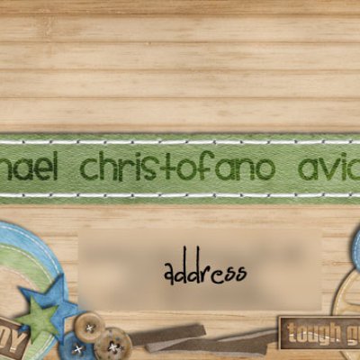 Raphael's Name Card