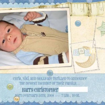 baby announcement