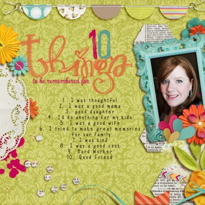 10 Things to Be Remembered by