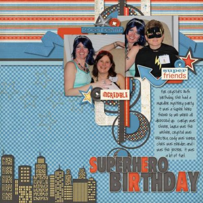 Superhero Birthday