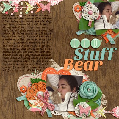 Old Stuff Bear - Pinterest Challenge #29