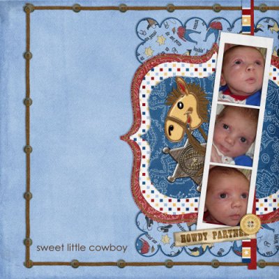 sweet little cowboy