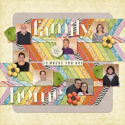 family is where you are home